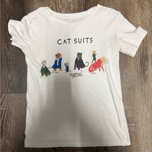 Unfortunate Portrait Cat Suits Shirt